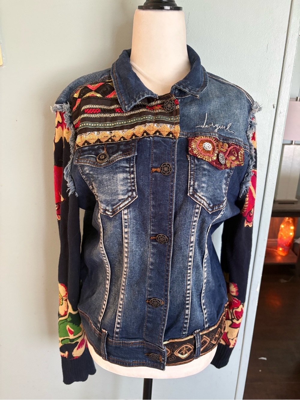 Desigual Ceci denim jacket - Picture 3 of 11